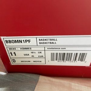 Authentic New Balance OMN1S Kawhi Leonard 2-Way Mens Size 11